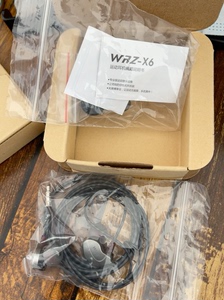 全新WRZ X6立体声耳机 有线耳挂式带麦