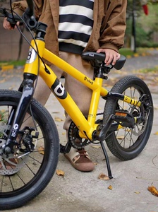 bike8儿童自行车3一6岁16寸男孩女孩减震宝宝童车小孩单