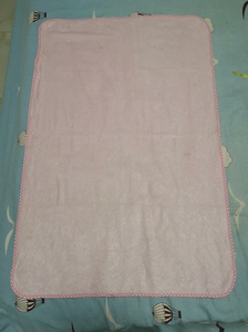 哈奇乐 竹纤维透气婴儿隔尿垫床垫 防水纯棉包边大号 SGS检