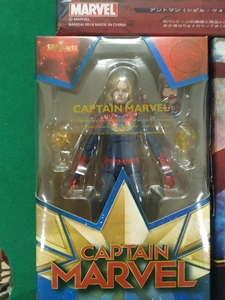 Marvel漫威惊奇队长(国产shf)，盒子、配件齐全，单个