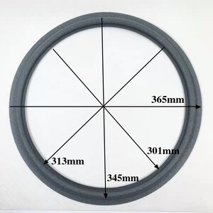 15寸低音喇叭灰色泡边喇叭配件15寸JBL低音喇叭泡沫边