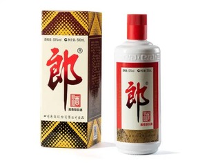 郎酒 郎牌郎酒 普郎 53度酱香高度白酒500ml*1瓶