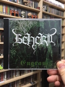 黑敲Beherit首版CD专辑Engram黑金属敲击金属乐队