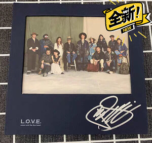 正版Eason陈奕迅亲笔签名LOVE CD2018专辑！需要