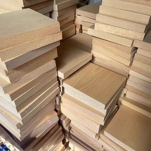 自己工厂加工剩下的榉木边角料欧洲榉木DIY雕刻练手木托盘木板