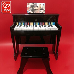 全新正品Hape30键轻奢立式电钢琴儿童木质音乐启蒙男女孩益