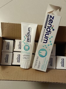 过期牙膏处理！zendium牙膏，75ml，一箱12支，20