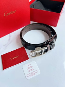 Cartier 卡地亚 腰带/皮带 经典针扣 尺码：110码