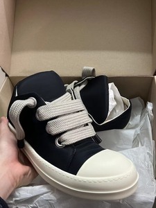 现货Rickowens Ro drkshdw 24ss粗鞋带