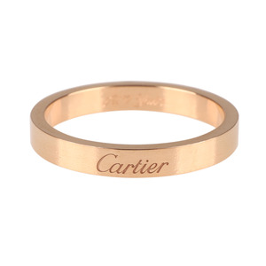 [9.8新] 卡地亚Cartier男士玫瑰金戒指环60号男戒指子