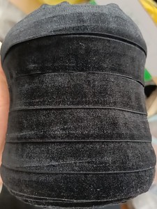 黑色弹力单面绒带，宽2.5厘米，绒比较短，更像松紧带，10元