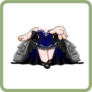 奥比岛✨炫光水晶天鹅裙