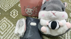 富乐迪彩盒1灰色仓鼠1柔性电暖袋
