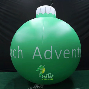 充气球沙滩球 绿色哑光气球塑料球大型气球空飘球圆球玩具道具