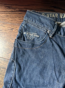 G-Star牛仔裤，女士160，小直管。