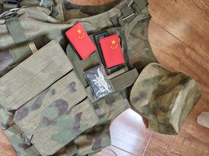 fg废墟迷彩战术背心特种兵多功能迷彩作战马甲男cs战术装备