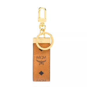 MCM经典印花 老花logo车钥匙，包包挂件，钥匙扣