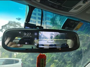 全新问问魔镜智能后视镜，可当行车记录仪 可导航 可听流媒体，