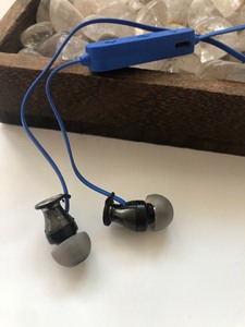 森海赛尔原装木馒头耳机单元改装运动式沃尔玛蓝牙线防水防汗轻量