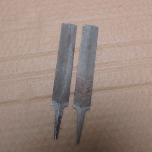 全新伐锯锉 两只打包出 日本进口二手工具  长14厘米 宽2