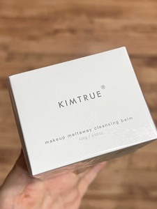 全新KIMTRUE且初越橘辣木卸妆膏清洁100g