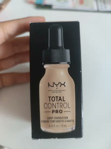 NYX小滴管粉底液 白色粉底调色液提亮遮盖自然修饰