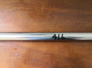 416不锈钢管，深孔钻数控车外圆磨加工，非无缝精密管