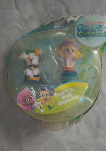 正版外贸玩具Bubble Guppies 泡泡孔雀鱼滚珠人偶