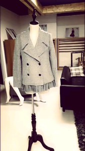 印象工坊品牌韩国女装呢大衣系列多款多色齐码尾货五百件出清过季