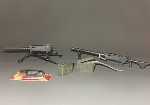1/6 威龙 75010 美国 勃朗宁  M1919 模型
