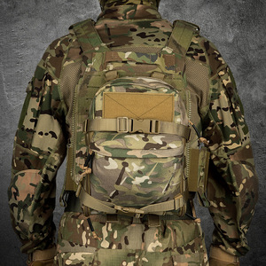 迷彩户外战术包轻量水袋包背心马甲附件包跨境热采战术背包
