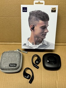 出闲置99新WIWU吉玛仕蓝牙耳机挂耳式运动专用音乐通话耳机