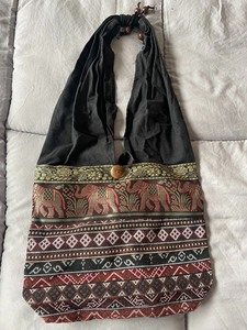 民族印度尼泊尔泰国曼谷手工女包 背包 拎包泰丝亚麻绸缎亮片民