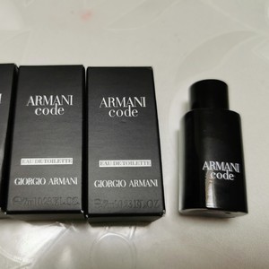 【海淘现货】Armani 阿玛尼code 黑色印记Q香7ml