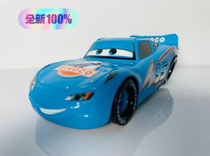 全新迪士尼汽车总动员蓝色麦坤遥控车男孩玩具车收藏摆件送礼