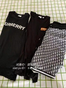 Burberry巴宝莉烫画logo印花短袖 章仔印花短袖 D