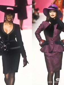 ysl rive gauche1995年左岸系列秀款外套。