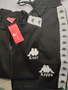 Kappa夏季运动套装M码串标款黑色