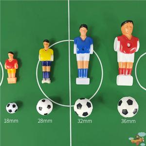 儿童桌上足球用球塑料小足球小球专用球配件黑白足球玩具足球桌游