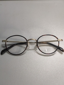 jins眼镜全新库存货金属圆框女款复古眼镜框