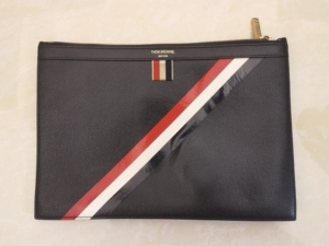 Thom Browne TB彩条手包 中号