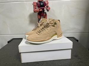 Aj12小麦金扣  38码  原盒  极品充新成色  试穿一