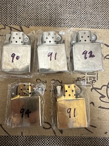 zippo火机二手好品，92年，94年，内胆！单个价格！找月