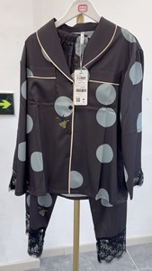 M码安之伴品牌睡衣，全新女士冰丝睡衣套装，吊牌价599.实拍
