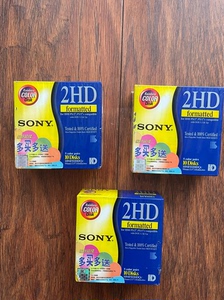 全新Sony索尼2HD软盘 绣花机纺织机用 索尼电脑磁盘 软