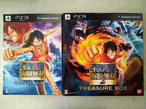 日版PS3游戏 海贼无双1&2 限定版珍宝盒