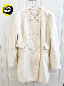 lily丽丽羊毛大衣，M160码，全新，正品600多购于专柜