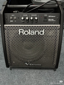 罗兰pm100电鼓音响Roland pm100监听音箱