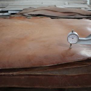 头层牛皮8.0MM植糅重革 特厚真皮硬挺树膏皮 耐磨工业件摩擦皮带