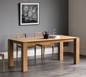 北欧白蜡木极简餐桌大长桌全实木原木色餐桌简约现代桌子日式办公